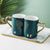 Ceramic Mugs with Tray