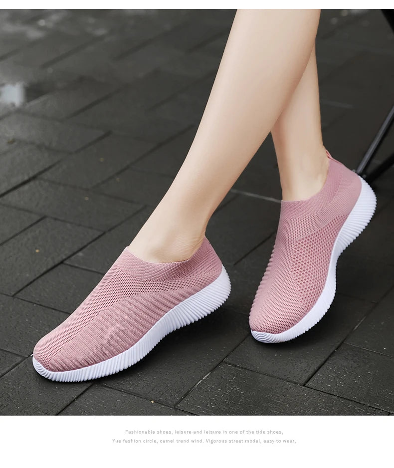 Women Walking Flat Loafers