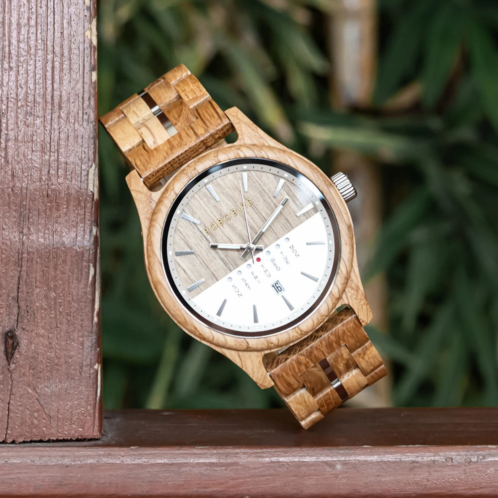 Classy Wooden Wristwatch