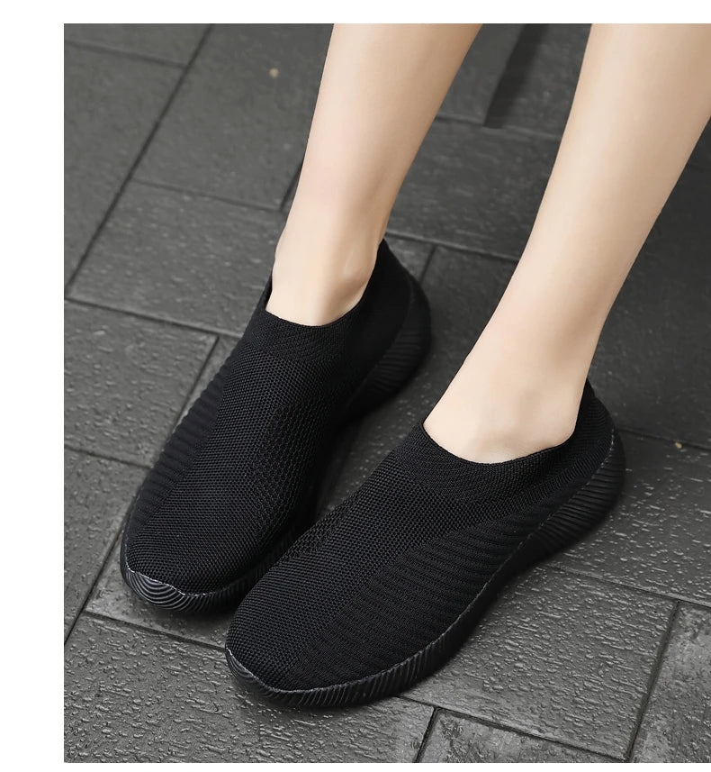 Women Walking Flat Loafers