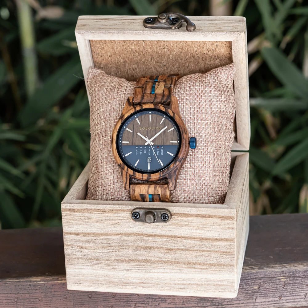 Classy Wooden Wristwatch