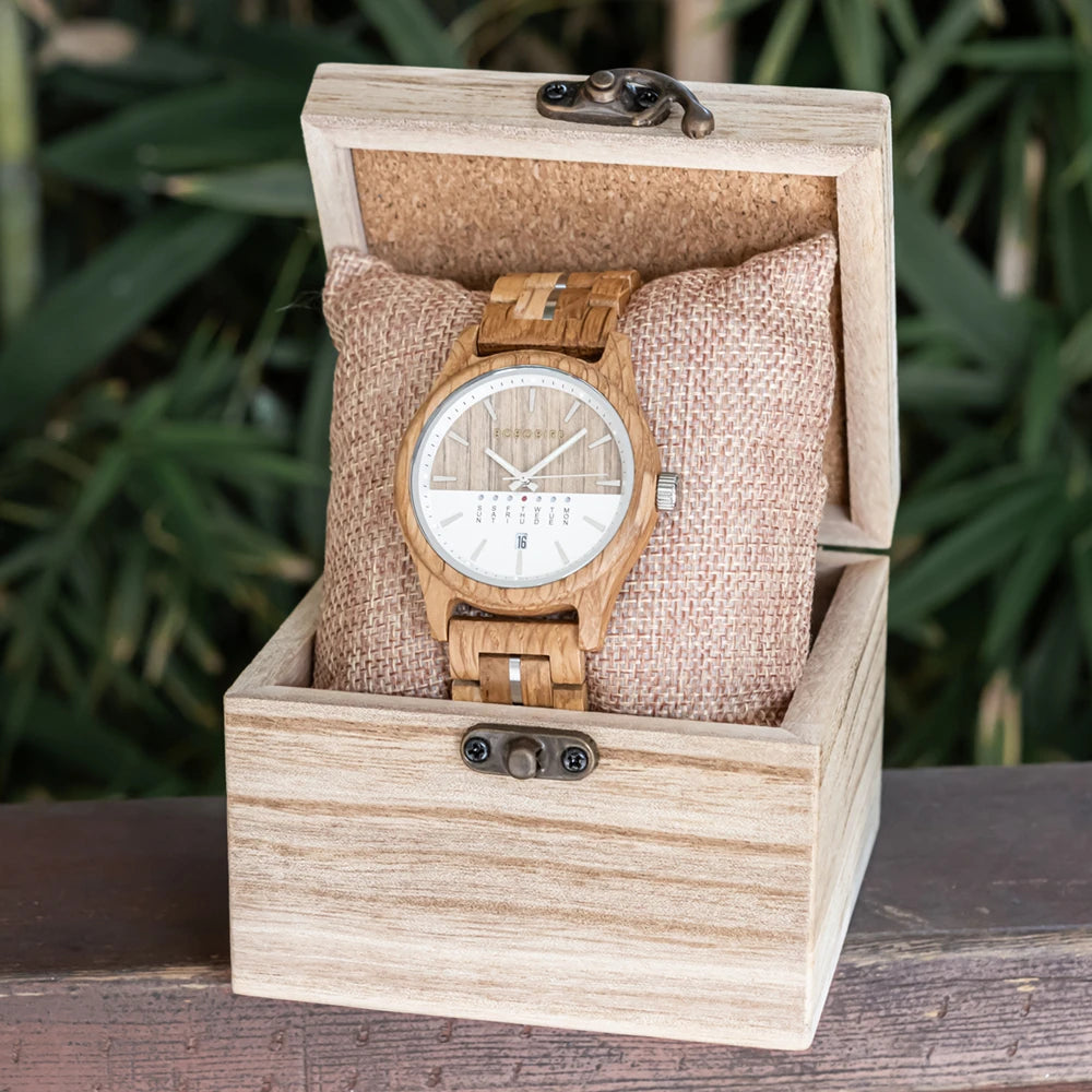 Classy Wooden Wristwatch