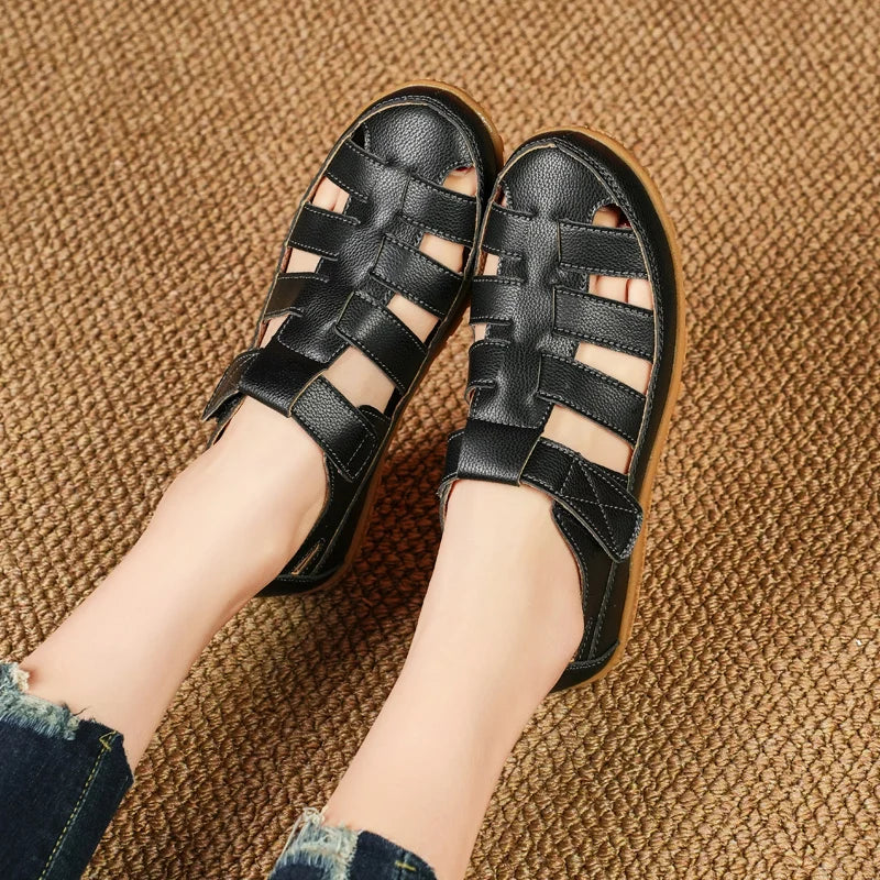 Breathable Flats Women Sandals